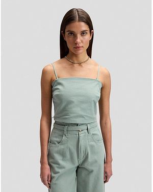 Lee Jeans Slim Strappy Tank - Green