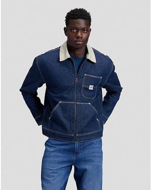 Lee Jeans Workwear 91W Regular Lined Jacket - Blue