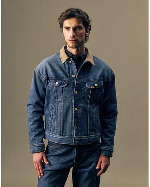 Lee Jeans Relaxed Storm Rider Jacket Größe - Blau