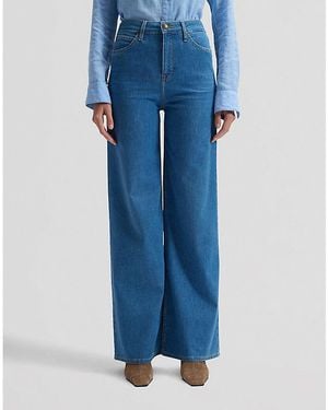 Lee Jeans Stella Wide Leg Jean Size 24X31 - Blue