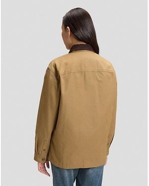 Lee Jeans Workwear Relaxed Overshirt - Natural