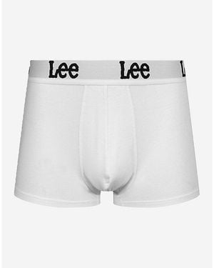 Lee Jeans 3-Pack Trunks, Marl - White