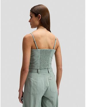 Lee Jeans Slim Strappy Tank - Green