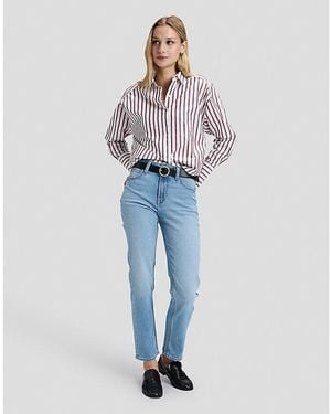 Lee Jeans Regular Cuffed Shirt - Blue