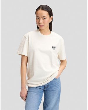 Lee Jeans Workwear Crew Relaxed Tee - White