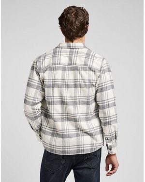 Lee Jeans Relaxed Mercantile Shirt - Grey