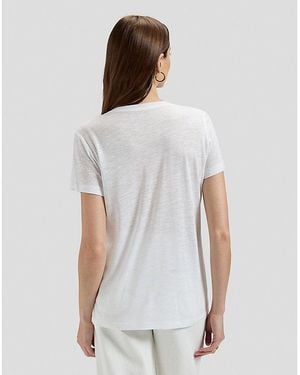 Lee Jeans V Neck Regular Tee - White