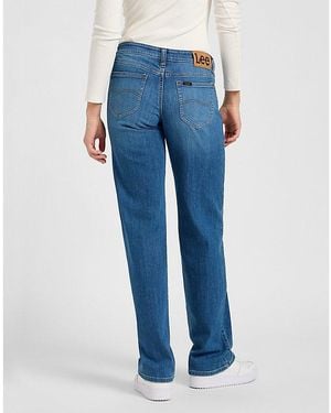 Lee Jeans Zoe Low Rise Straight Jean Size 24X31 - Blue