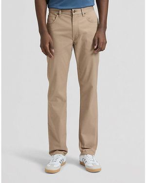 Lee Jeans Daren Regular Lightweight Trousers Size 29X32 - Natural