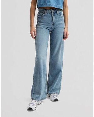 Lee Jeans Stella Wide Leg Jean Size 24X31 - Blue