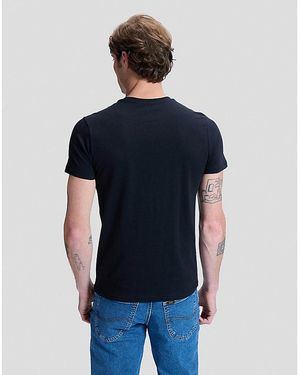 Lee Jeans Twin Pack Slim Crew Tees - Blue