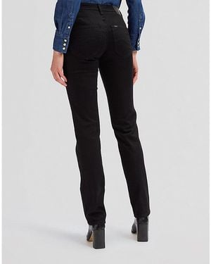 Lee Jeans Marion Straight Jean Size 26X31 - Blue