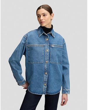 Lee Jeans Relaxed Utility Overshirt - Blue