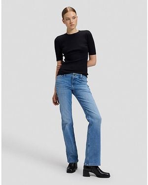 Lee Jeans Slim Rib Tee Größe - Blau