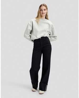 Lee Jeans Relaxed Core Sweatshirt - White