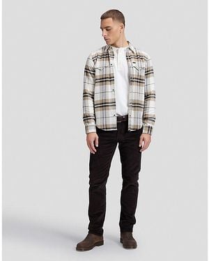 Lee Jeans Regular Clean Western Shirt Größe - Grau