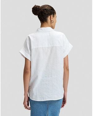Lee Jeans Loose Utility Shirt - White