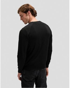 Lee Jeans Regular Clean Raglan Jumper - Black