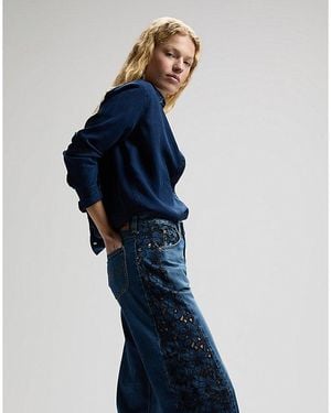 Lee Jeans Rider Loose Barrel Jean Size 24X31 - Blue