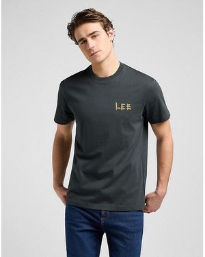 Lee Jeans Relaxed Graphic Tee - Grey
