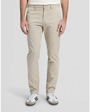 Lee Jeans Slim Lightweight Chino Trousers Size 28X32 - Natural