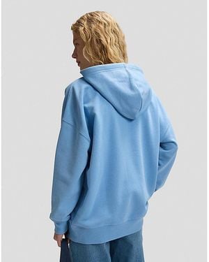 Lee Jeans Loose Flower Hoodie - Blue