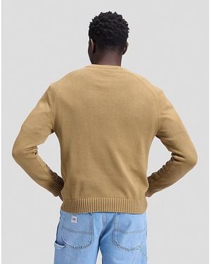 Lee Jeans Regular Raglan Jumper - Green