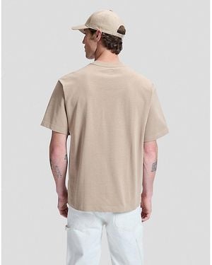 Lee Jeans Workwear Relaxed Boxy Tee - Natural