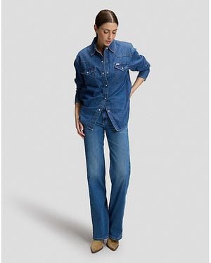 Lee Jeans Lana Mid Rise Bootcut Jean Size 24X31 - Blue
