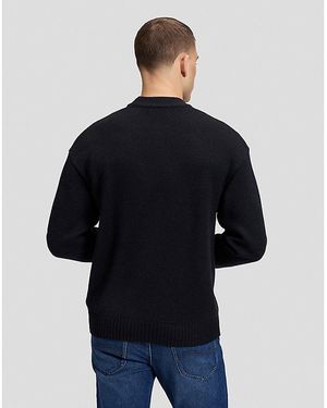 Lee Jeans Relaxed Crew Sweatshirt Größe - Blau