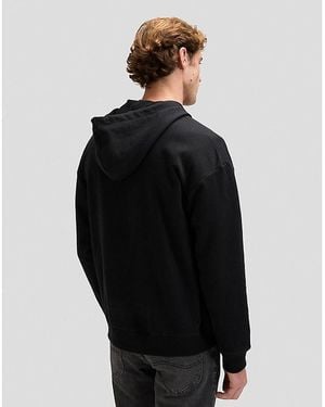 Lee Jeans Workwear Relaxed Full Zip Hoodie - Black