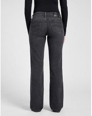 Lee Jeans Zoe Low Rise Straight Jean Size 24X31 - Grey
