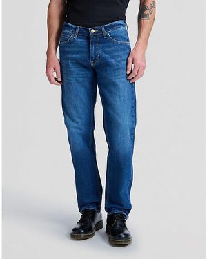 Lee Jeans Daren Regular Straight Medium Stretch Jean Size 28X32 - Blue