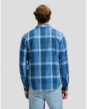 Lee Jeans Regular Clean Western Shirt - Blue