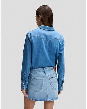 Lee Jeans Regular Western Shirt - Blue
