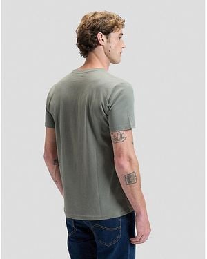 Lee Jeans Regular Medium Wobbly Tee - Grey