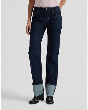 Lee Jeans London Regular Selvedge Denim Jean Size 24X31 - Blue