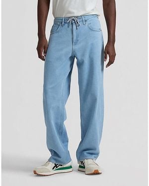 Lee Jeans Henry Drawstring Baggy Jean Size 27X32 - Blue