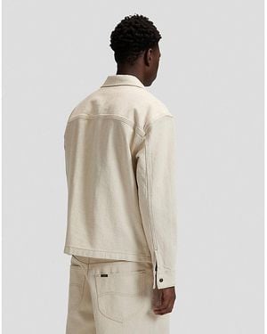 Lee Jeans Regular Jacquard Jacket - Natural