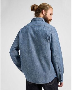 Lee Jeans 101 Heritage Workwear Relaxed Shirt - Blue