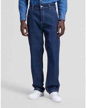 Lee Jeans Workwear Loose Carpenter Jean Size 28X32 - Blue