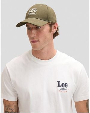 Lee Jeans Workwear Embroidery Cap - White