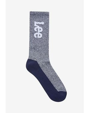 Lee Jeans 3-Pack Sports Socks, Ecru - Blue