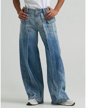 Lee Jeans X Feng Chen Wang Cargo Jean Size 24X33 - Blue