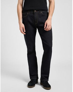 Lee Jeans Mvp Straight Jean Size 30X32 - Black
