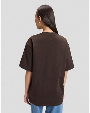 Lee Jeans Workwear Relaxed Boxy Heavy Tee - Brown