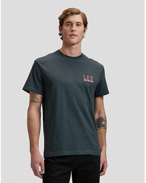 Lee Jeans Relaxed Vinyl Tee - Grey