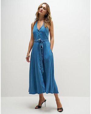 Lee Jeans X Marilyn Monroe Halter Dress Größe - Blau