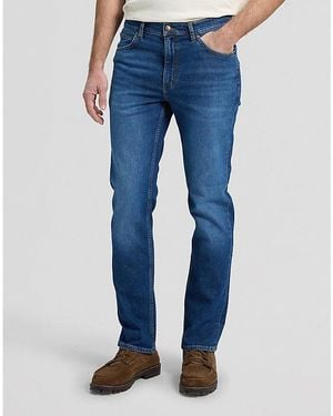 Lee Jeans Rider Slim Low Stretch Jean Size 28X32 - Blue