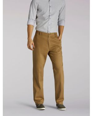 Lee Jeans Total Freedom Relaxed Fit Tapered Leg Pants - Natural